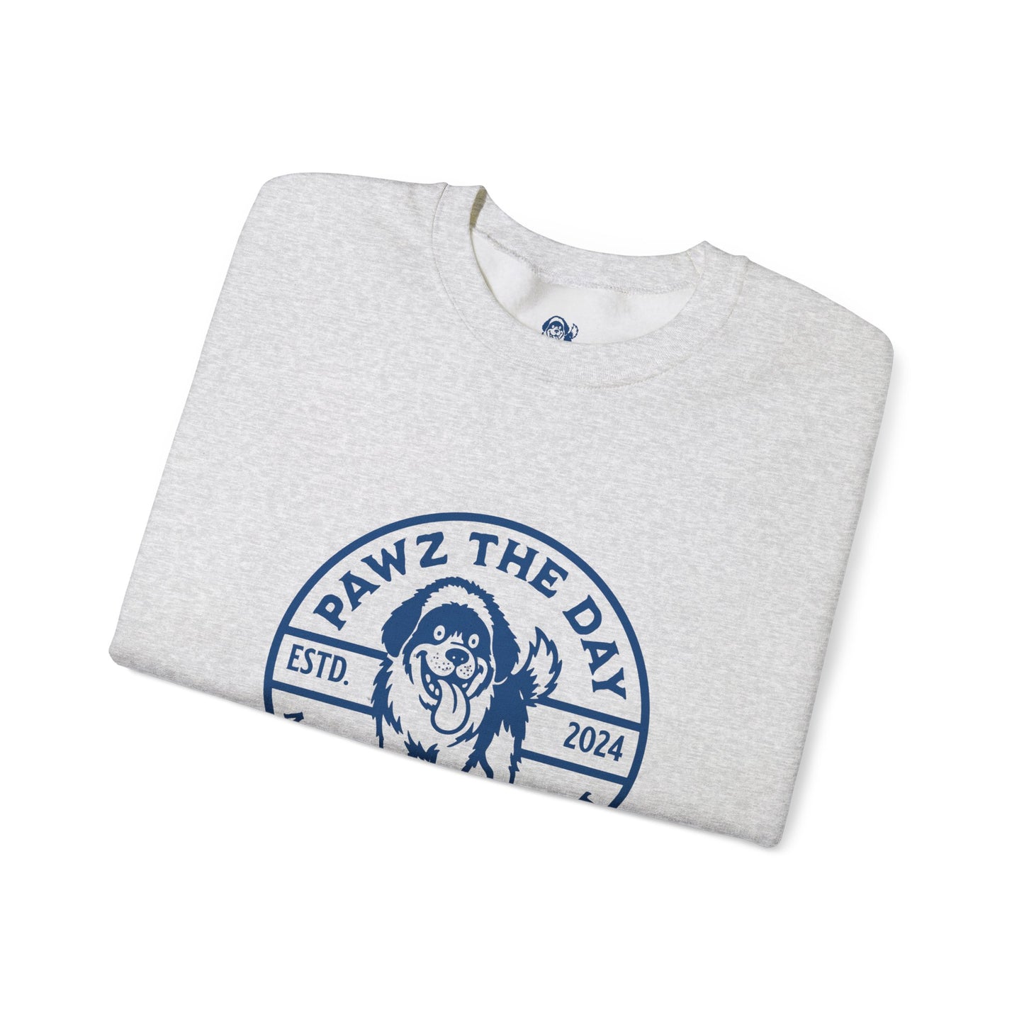 Pawz the Day Crest Sweatshirt – Made for the Moment