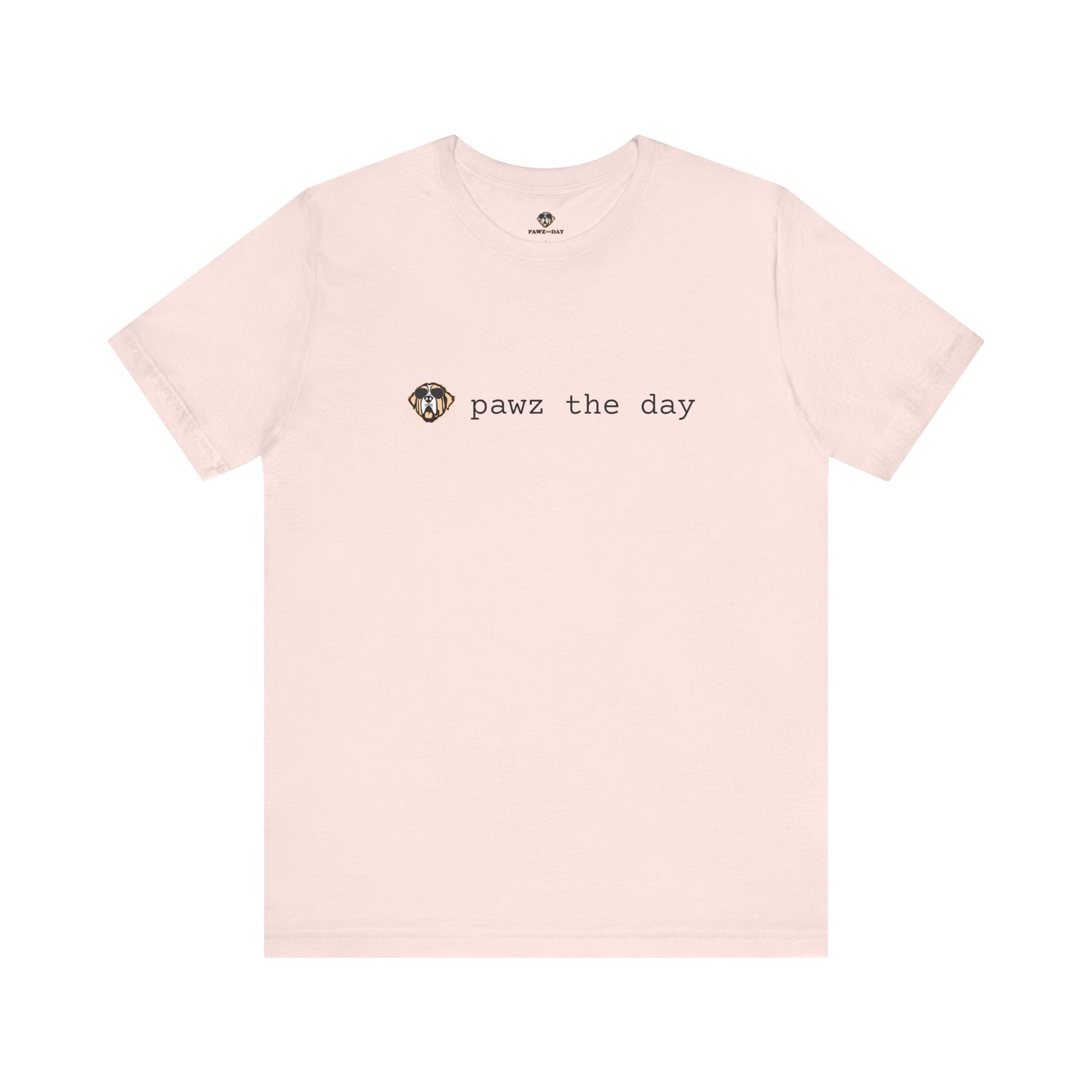 Pawz The Day type Logo Tee