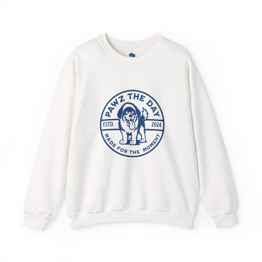 Pawz the Day Crest Sweatshirt – Made for the Moment