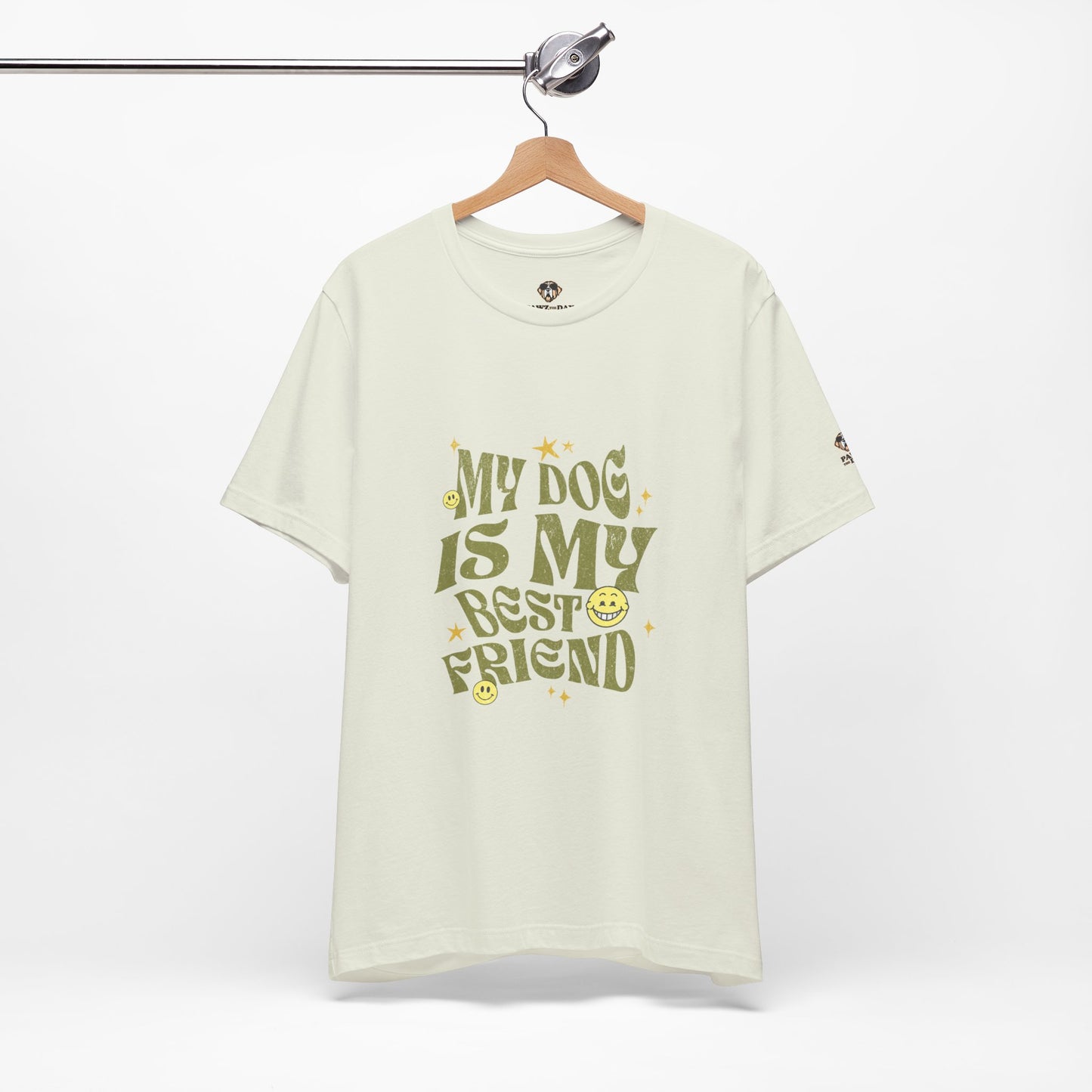 My Dog Is My Best Friend Short Sleeve Tee