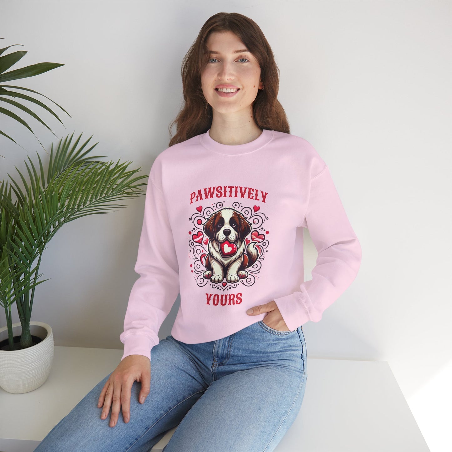 Pawsitively Yours Crewneck Sweatshirt
