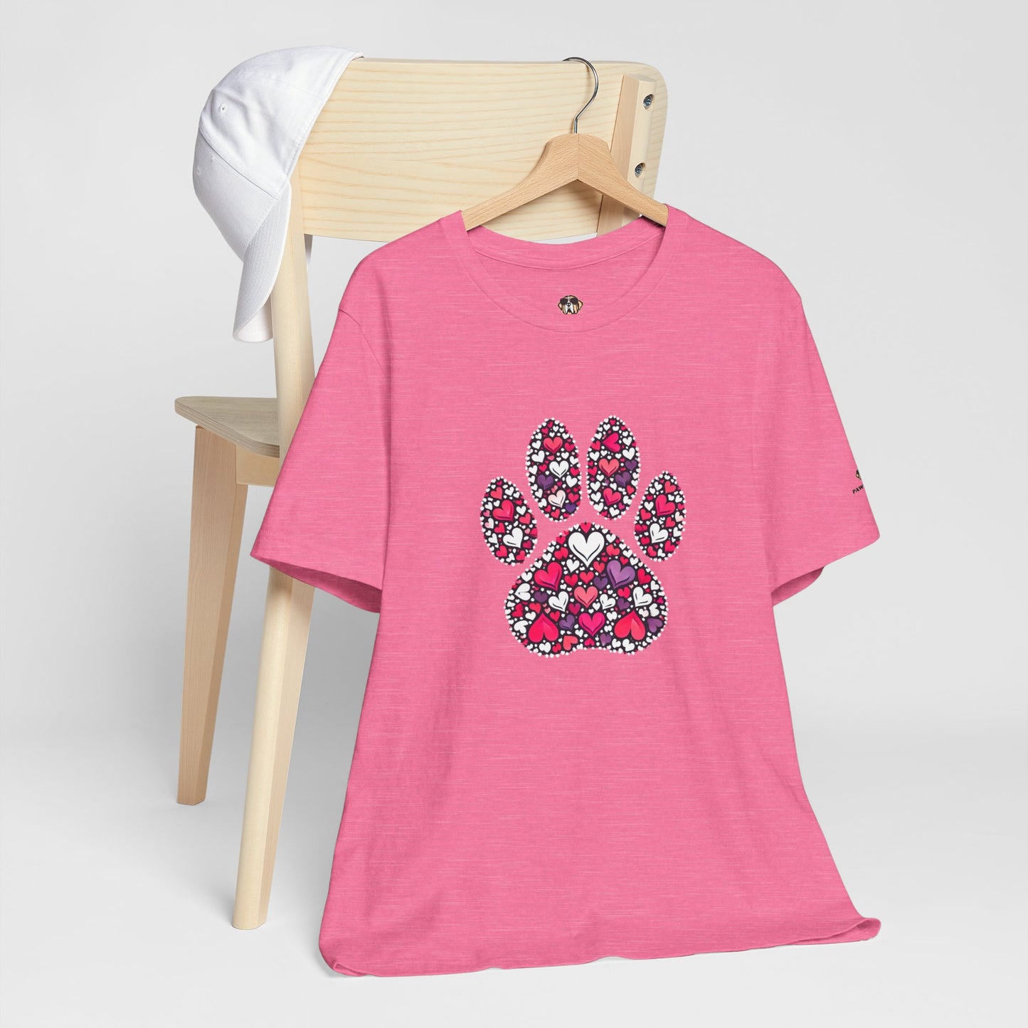 Heart Paw Short Sleeve Tee