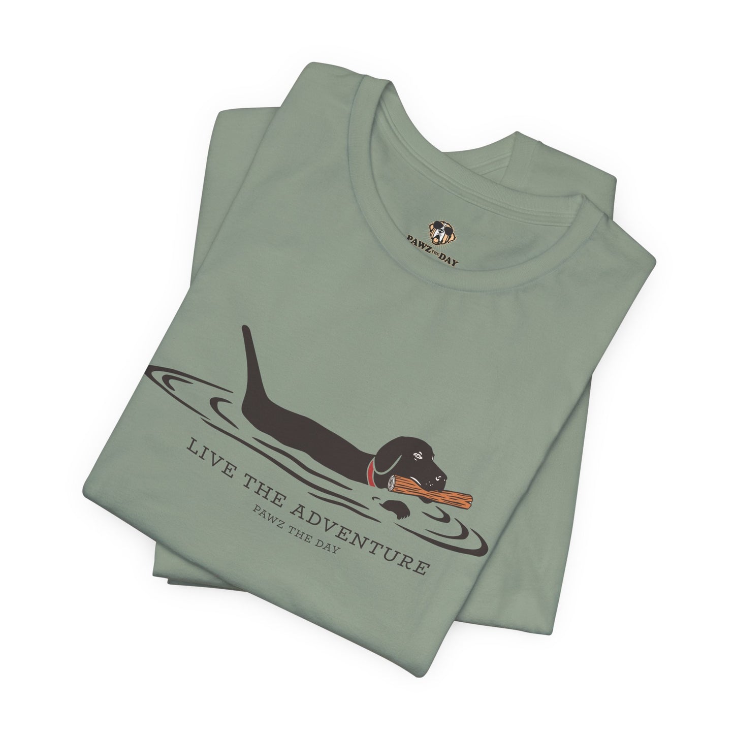 Live The Adventure Dog Tee