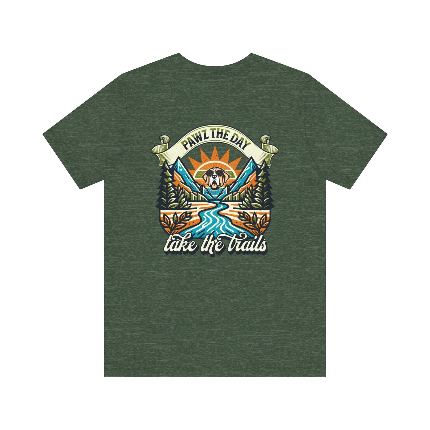 Take The Trails Pawz The Day T-shirt