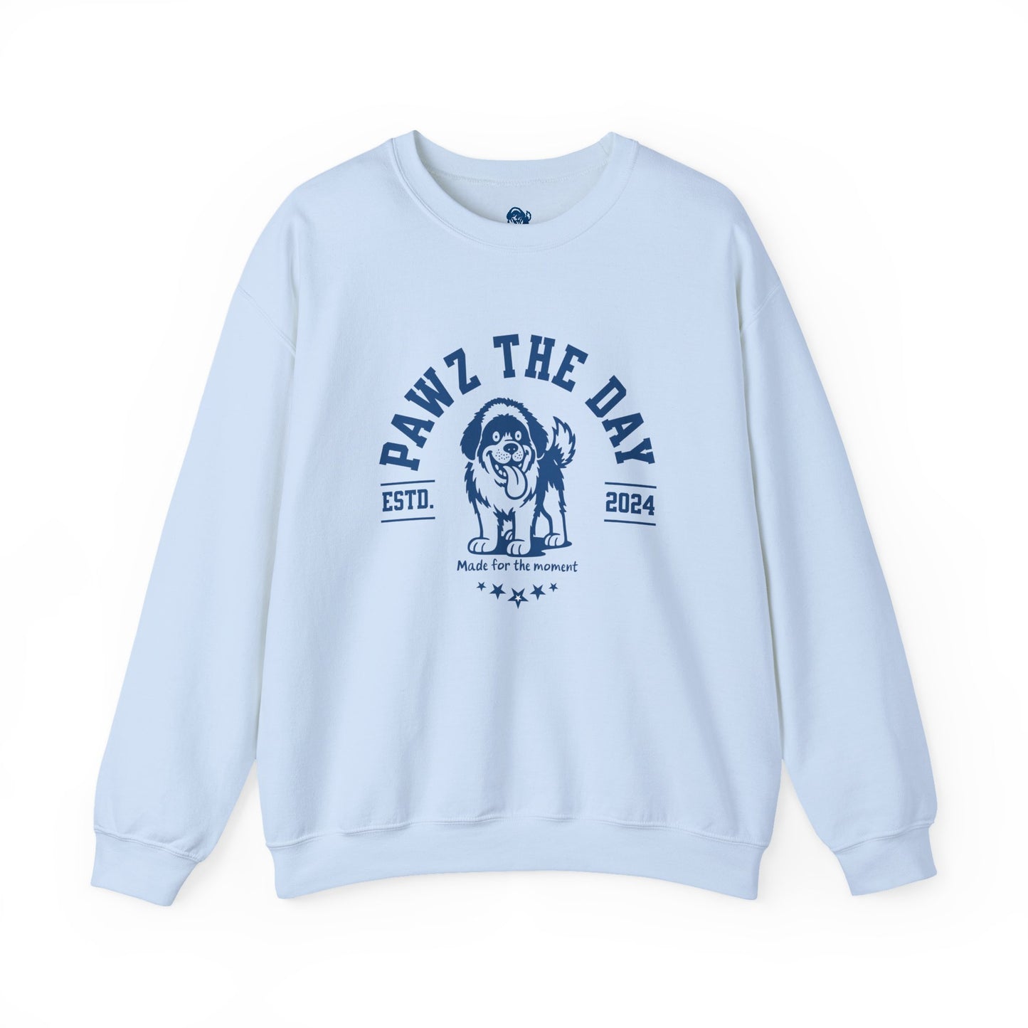 Pawz the Day Varsity Sweatshirt – Made for the Moment