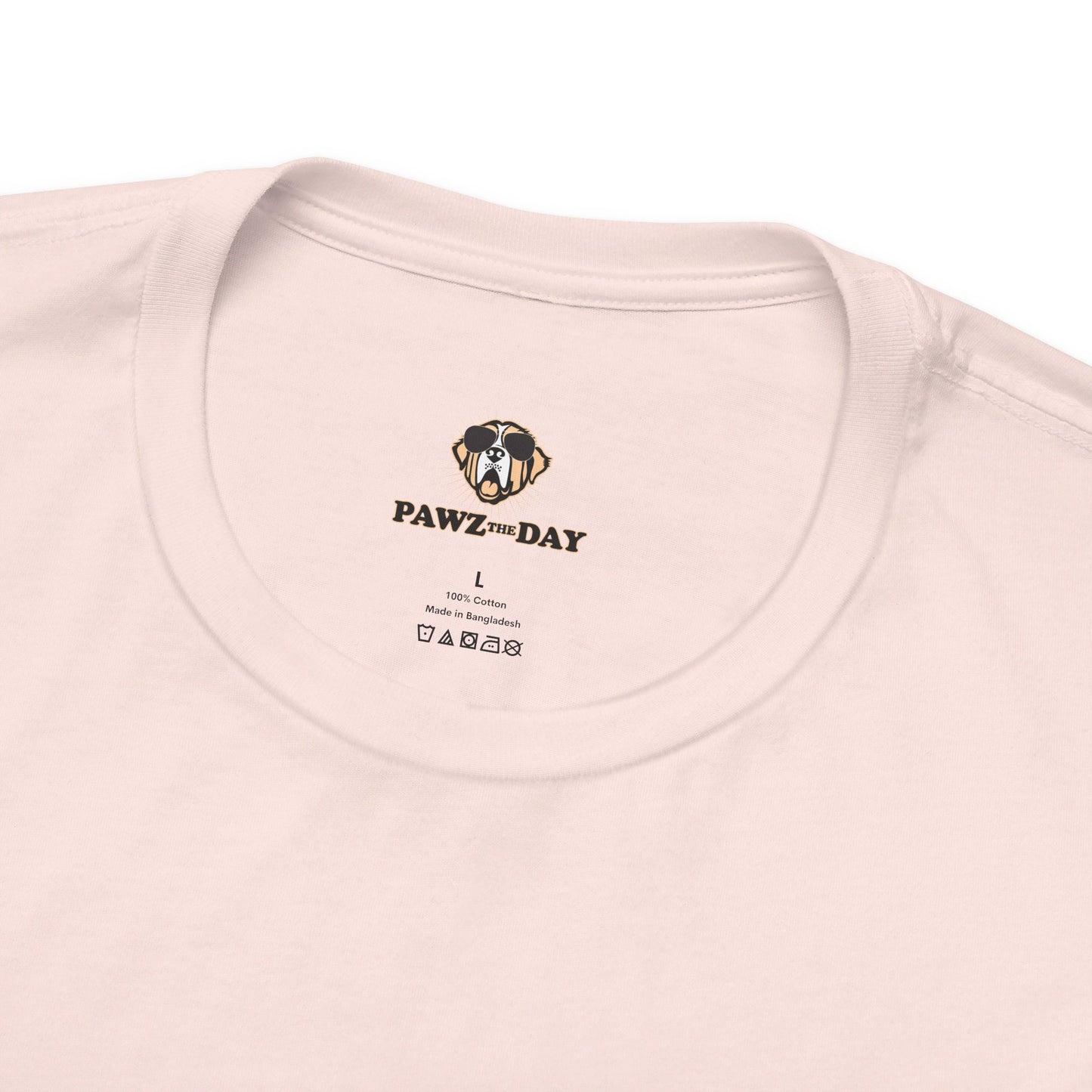 Pawz The Day type Logo Tee