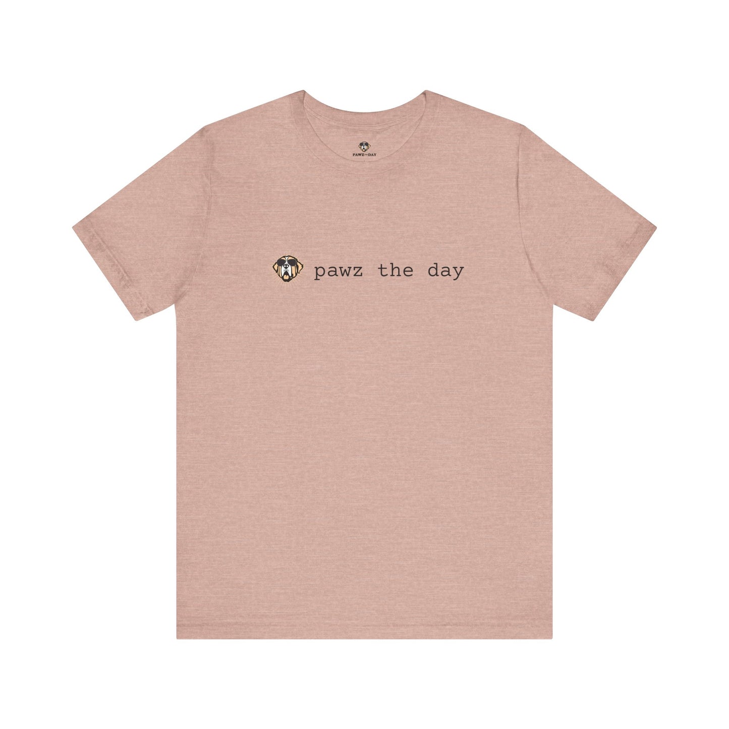 Pawz The Day type Logo Tee