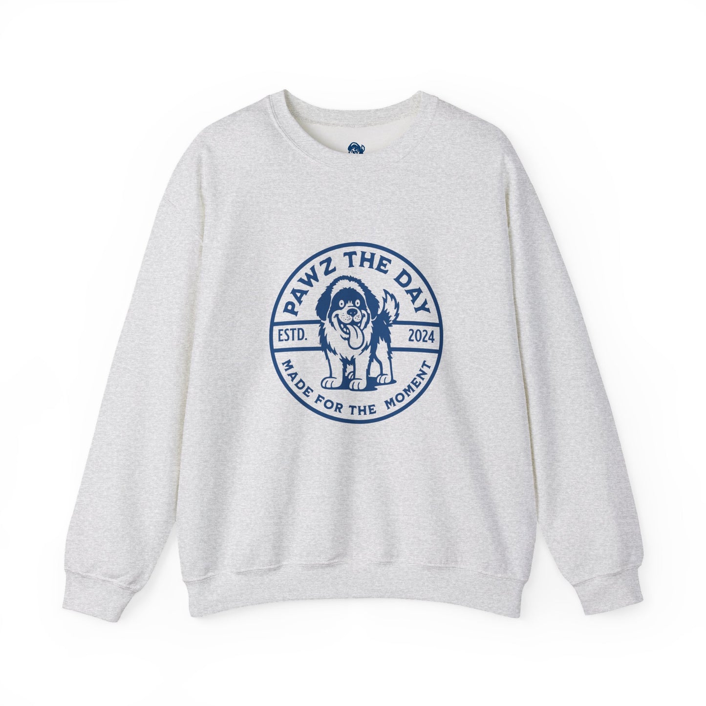 Pawz the Day Crest Sweatshirt – Made for the Moment