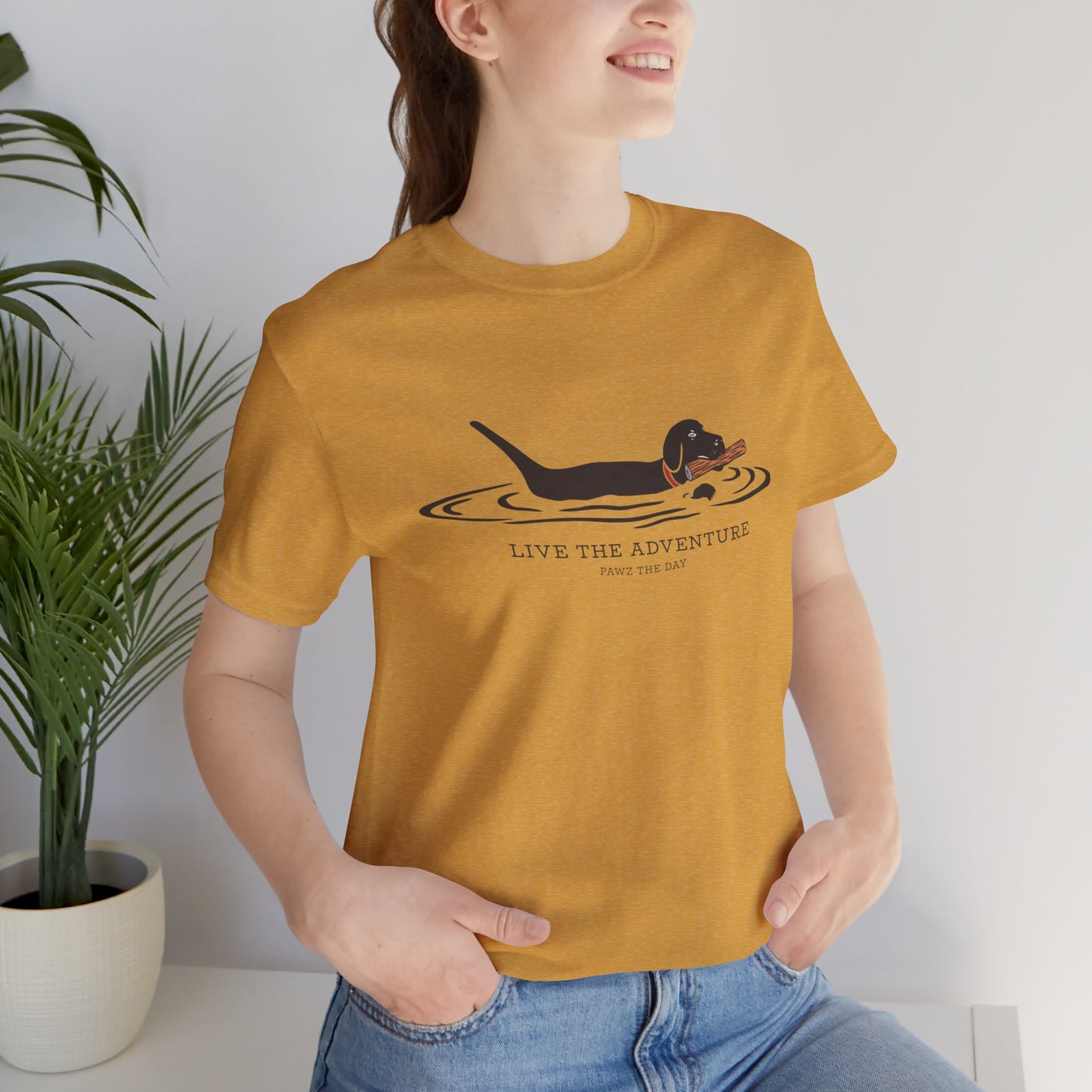 Live The Adventure Dog Tee