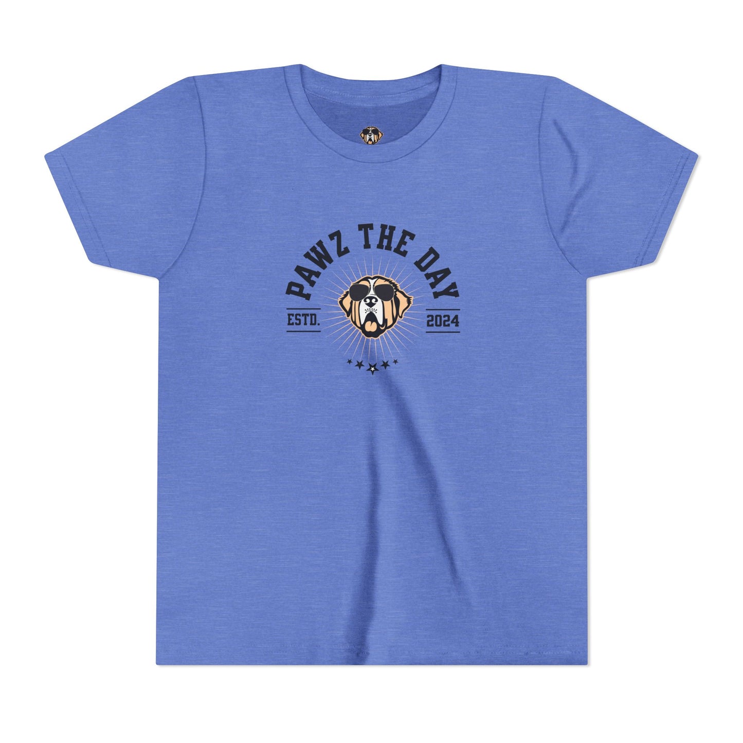 Youth Varsity Pawz The Day Tee