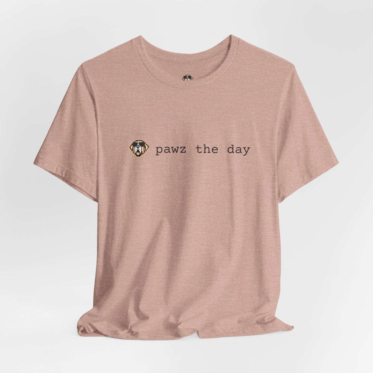 Pawz The Day type Logo Tee