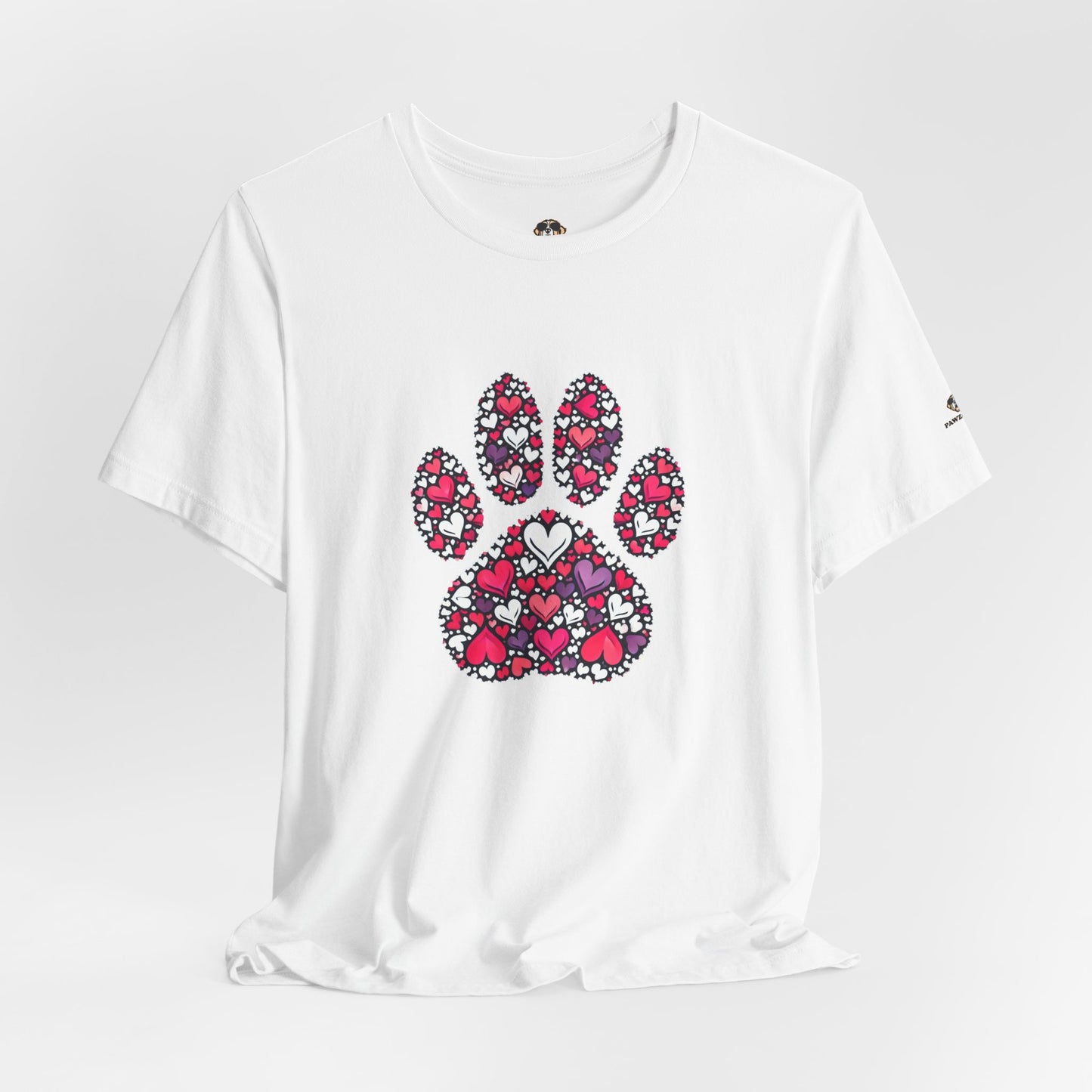 Heart Paw Short Sleeve Tee