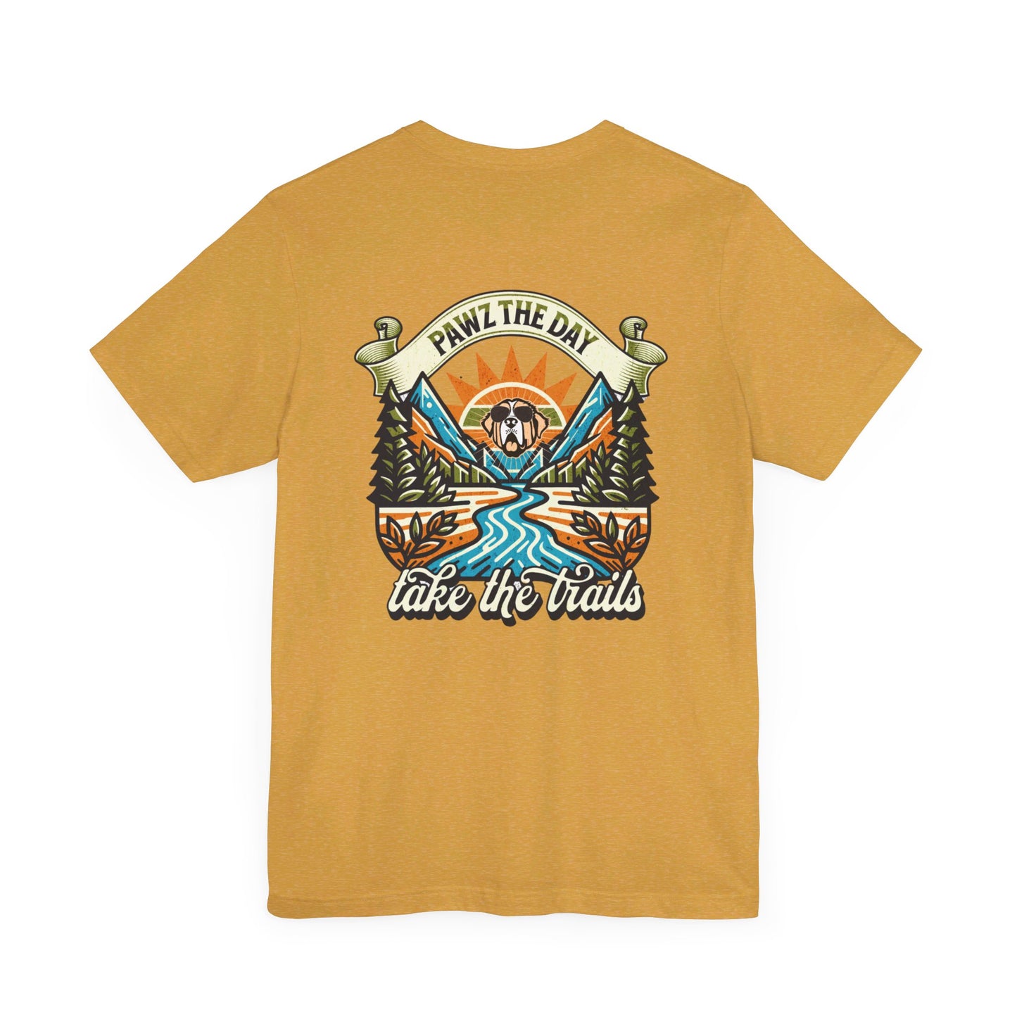 Take The Trails Pawz The Day T-shirt