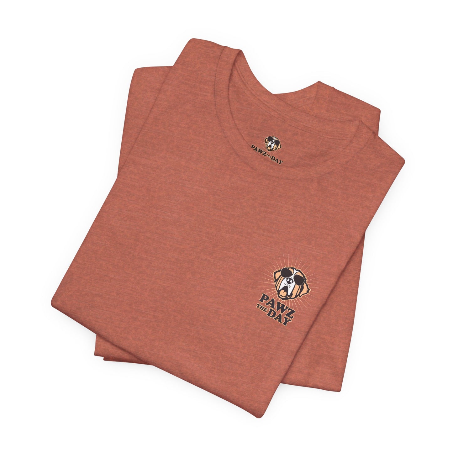 Distressed Summer Vibes Pawz The Day Tee