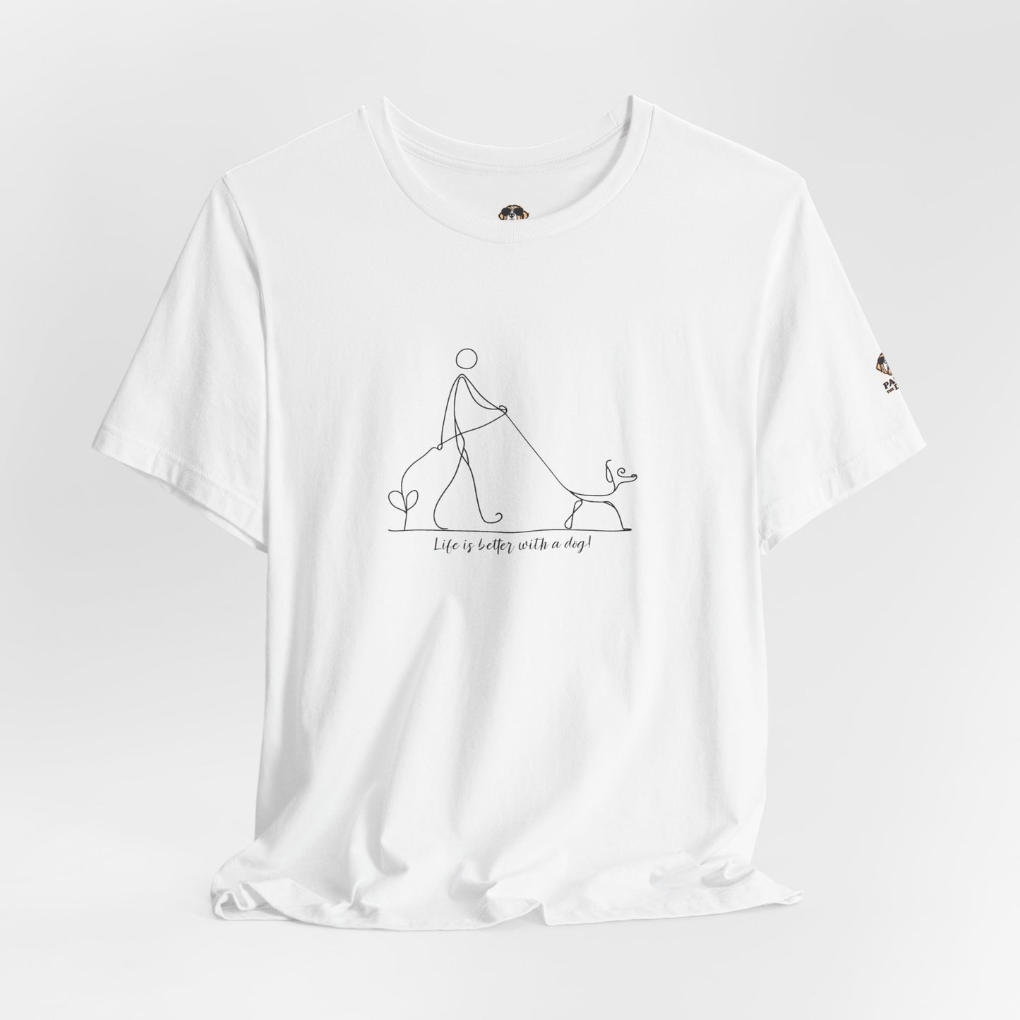 Life Is Better With a Dog Short Sleeve Tee