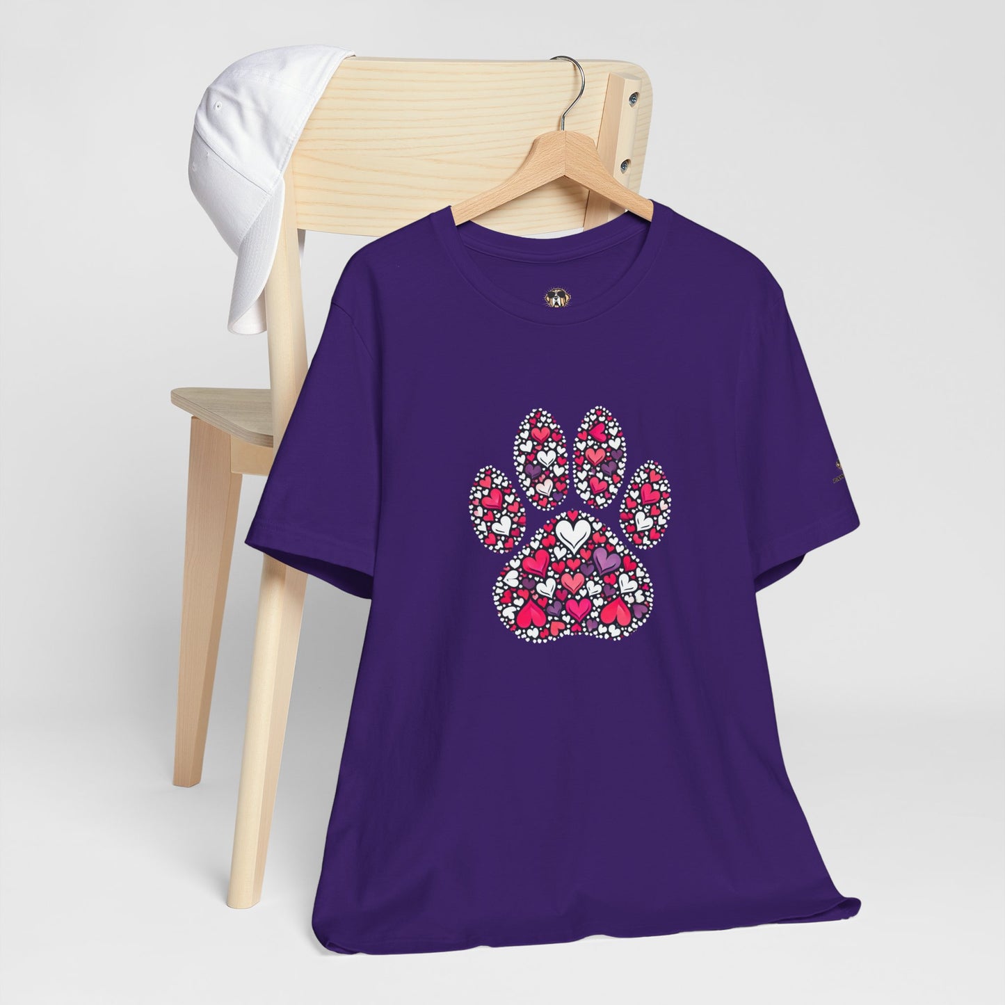 Heart Paw Short Sleeve Tee
