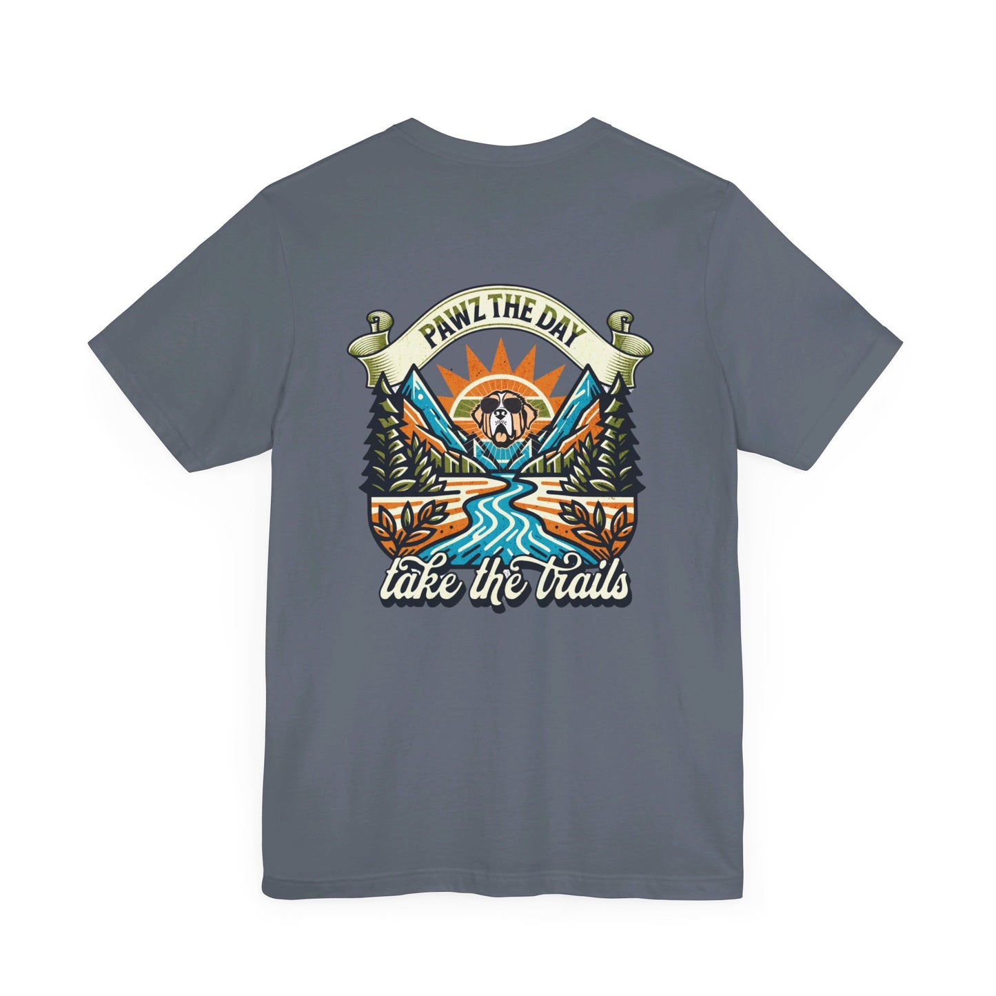 Take The Trails Pawz The Day T-shirt