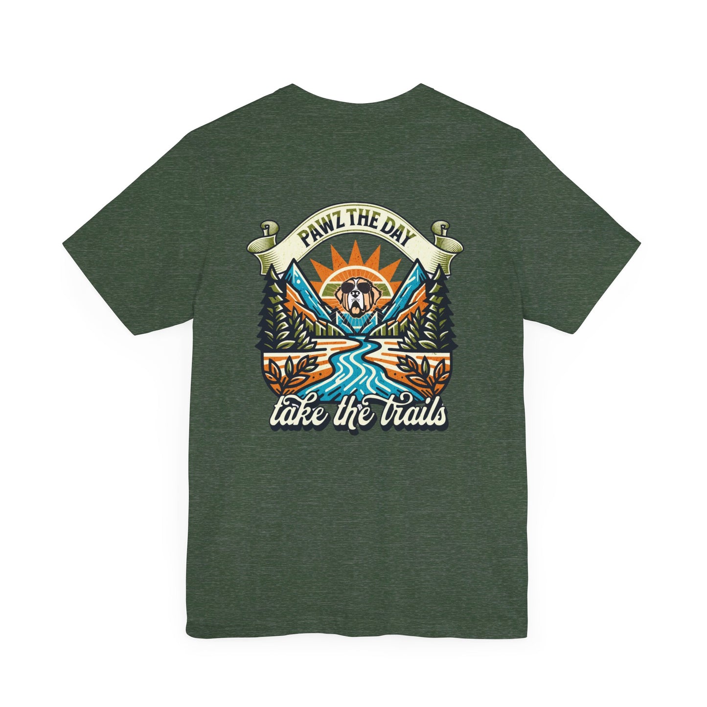 Take The Trails Pawz The Day T-shirt