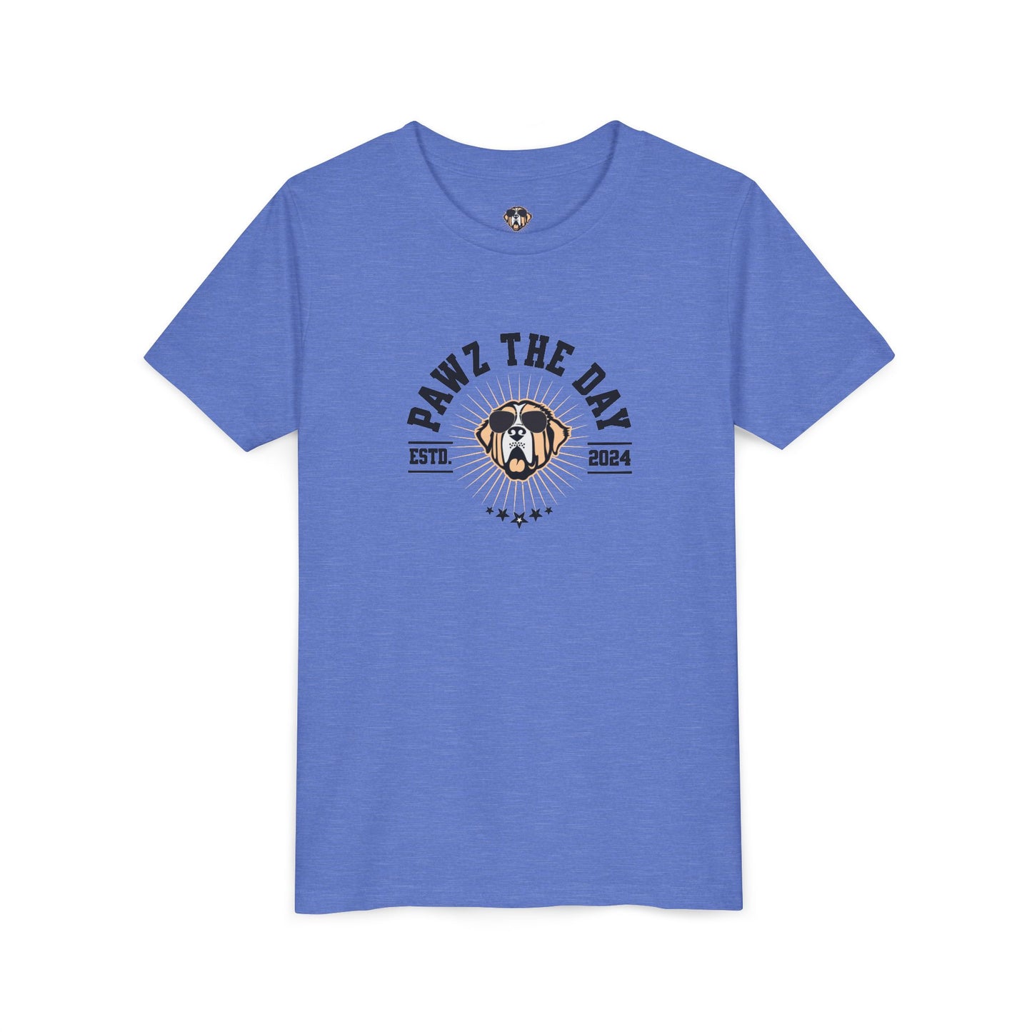 Youth Varsity Pawz The Day Tee