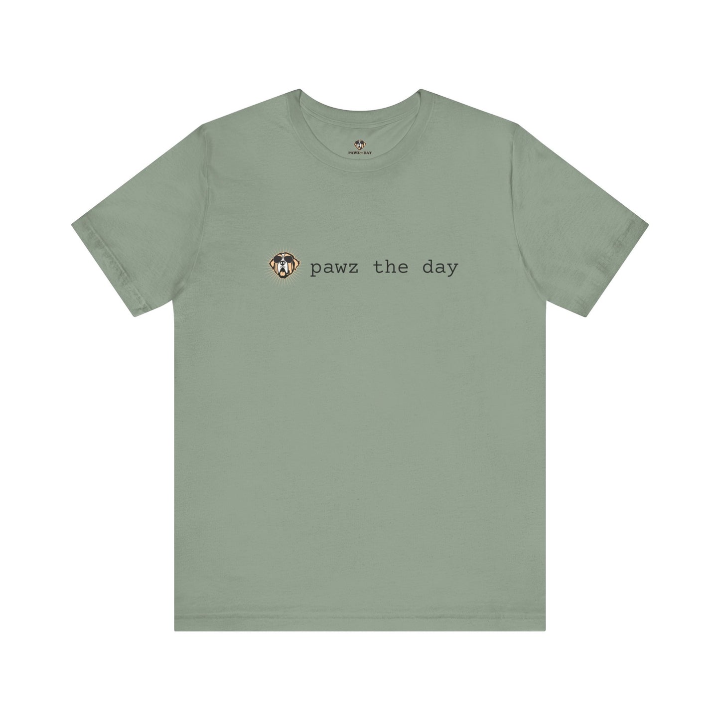 Pawz The Day type Logo Tee