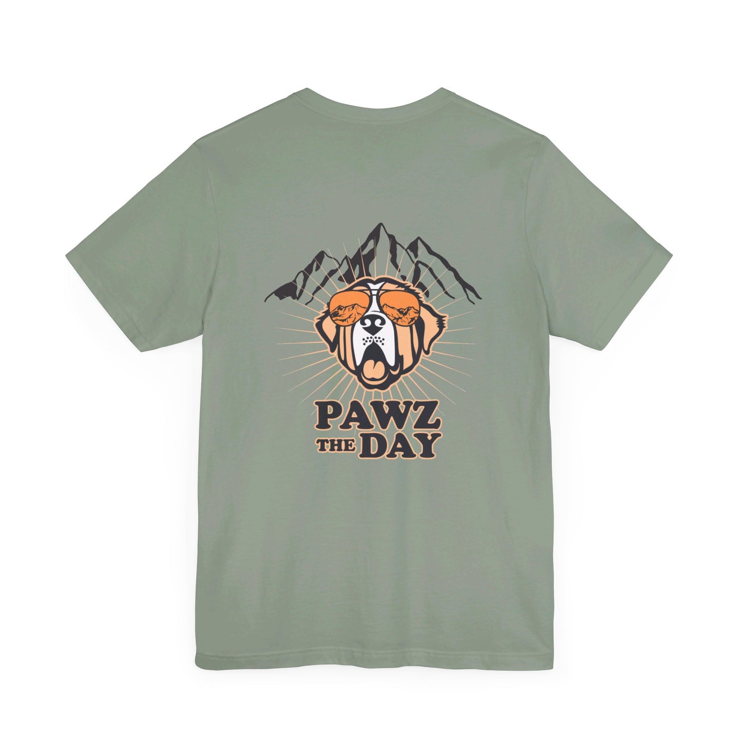 Mountain Lover Pawz The Day T-Shirt