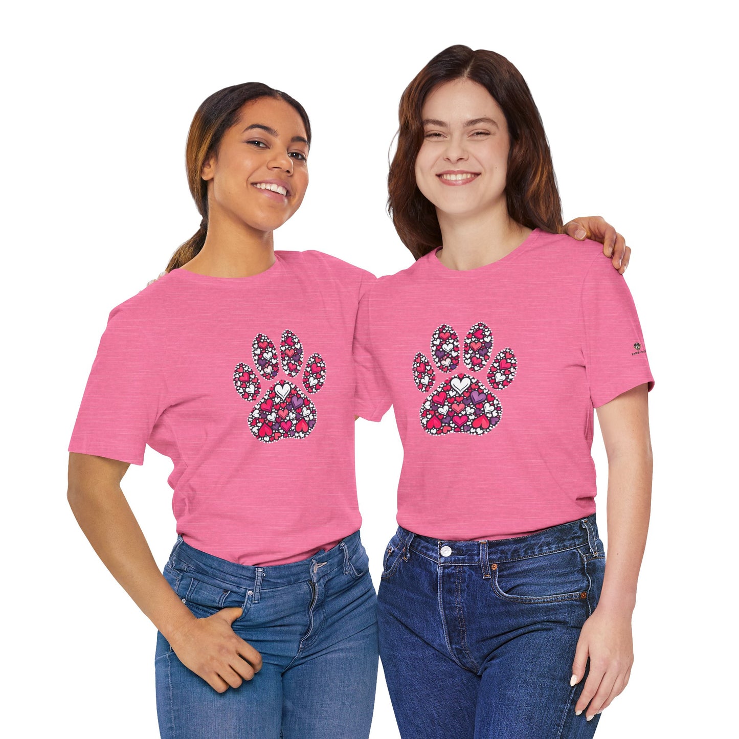 Heart Paw Short Sleeve Tee