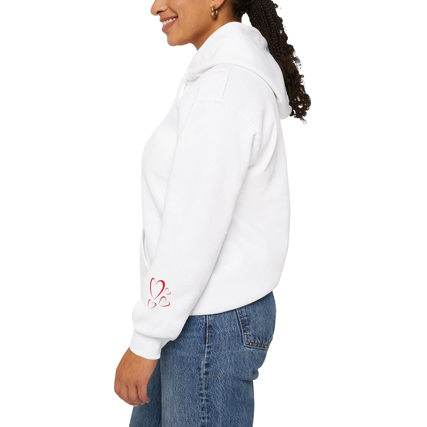 Pawz The Day Heart Logo Hooded Sweatshirt