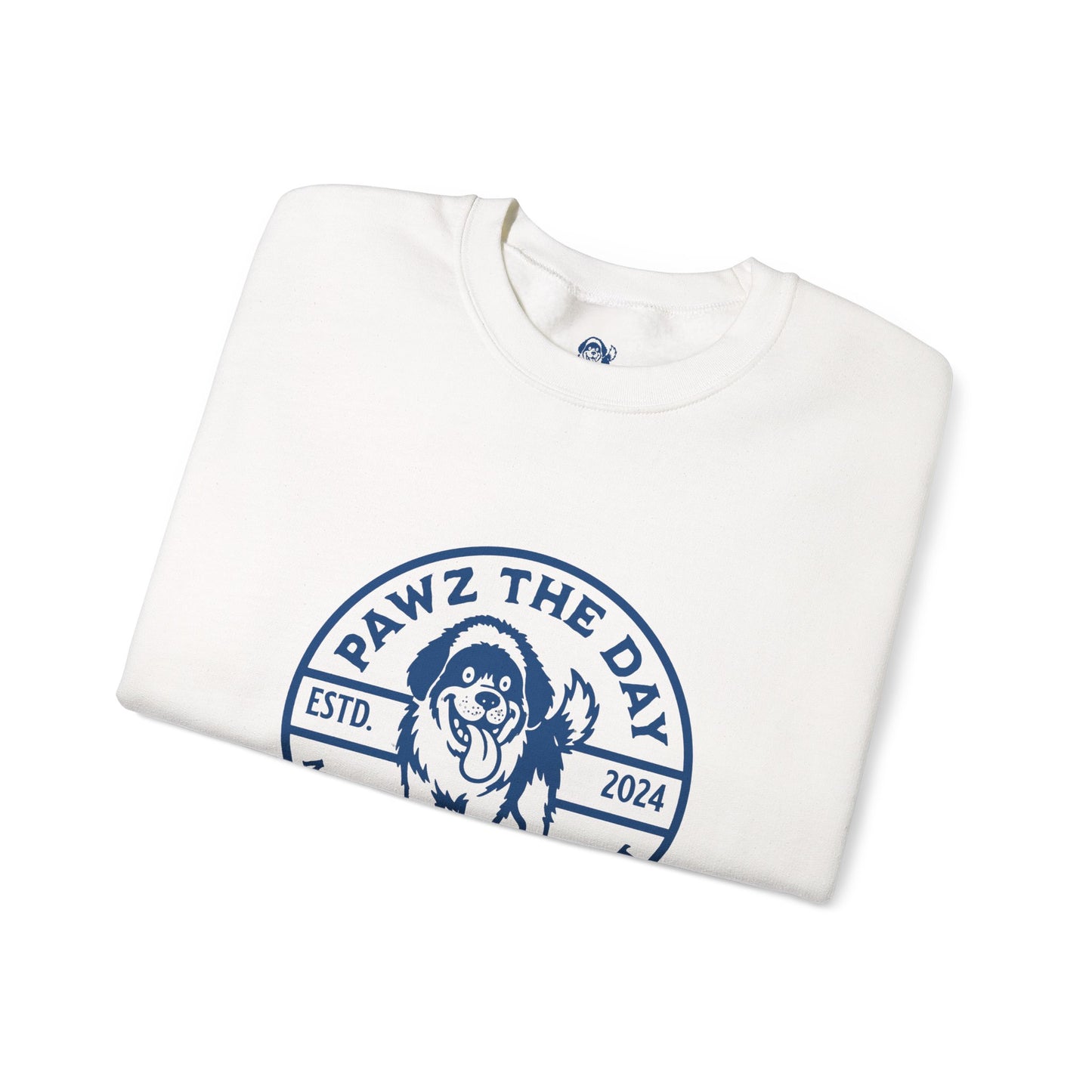 Pawz the Day Crest Sweatshirt – Made for the Moment