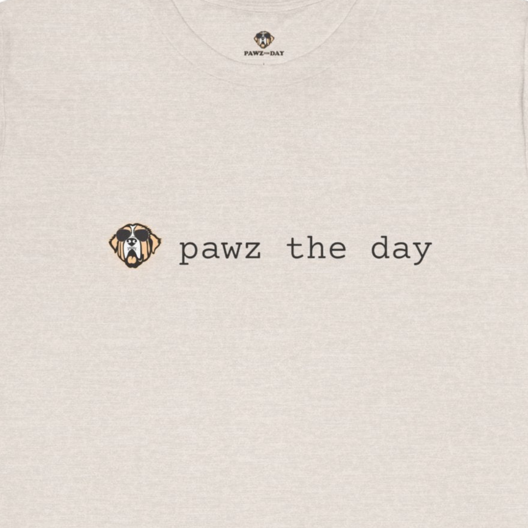 Pawz The Day type Logo Tee