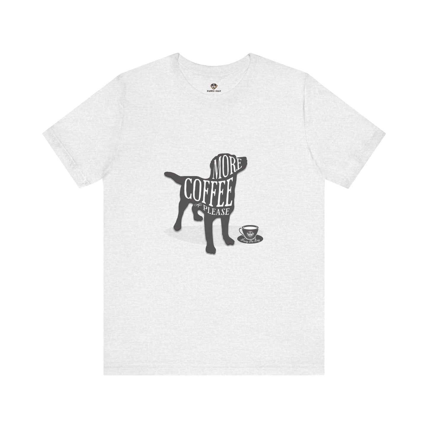 More Coffee Please Dog Tee