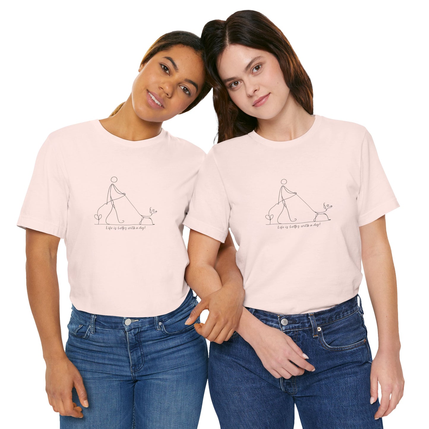 Life Is Better With a Dog Short Sleeve Tee