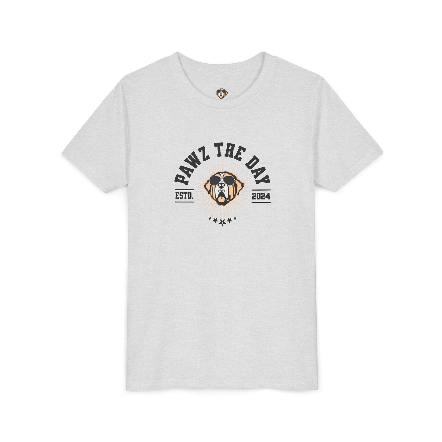 Youth Varsity Pawz The Day Tee