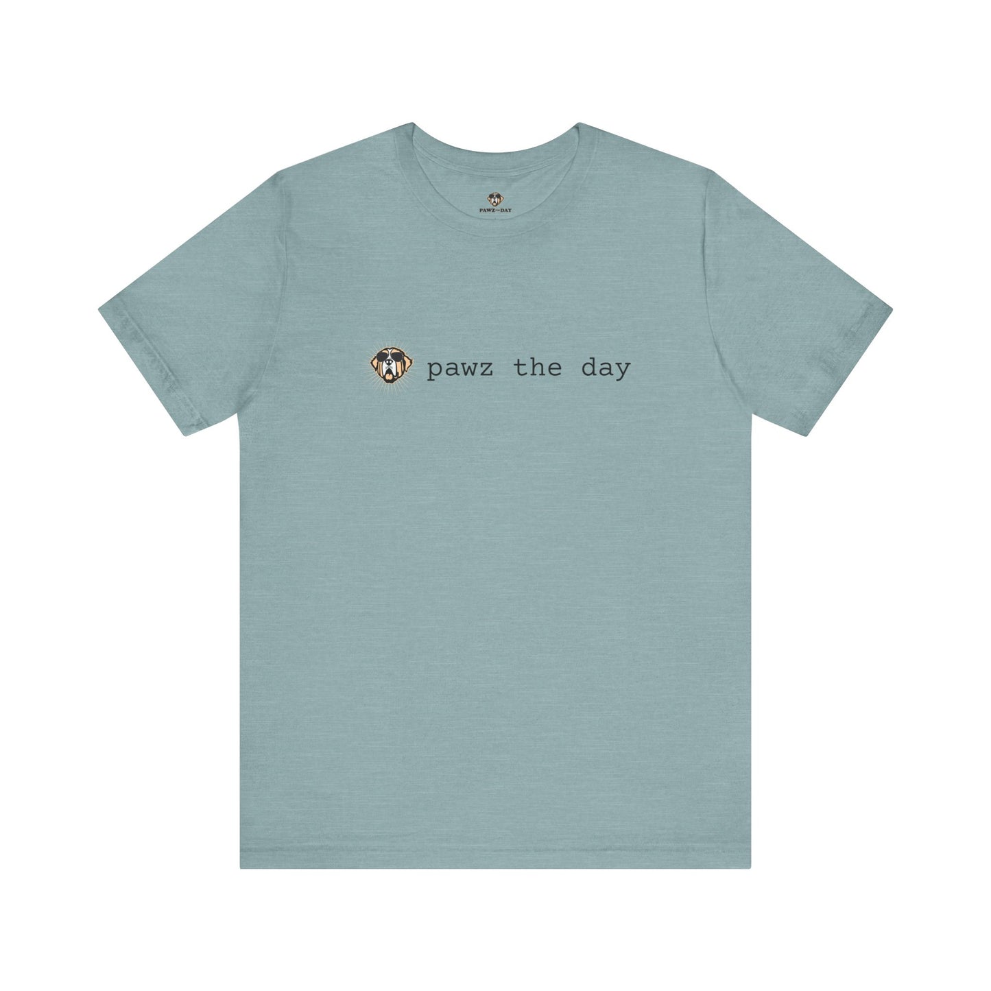 Pawz The Day type Logo Tee