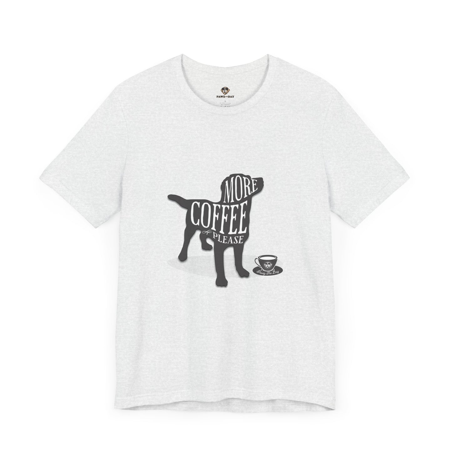 More Coffee Please Dog Tee