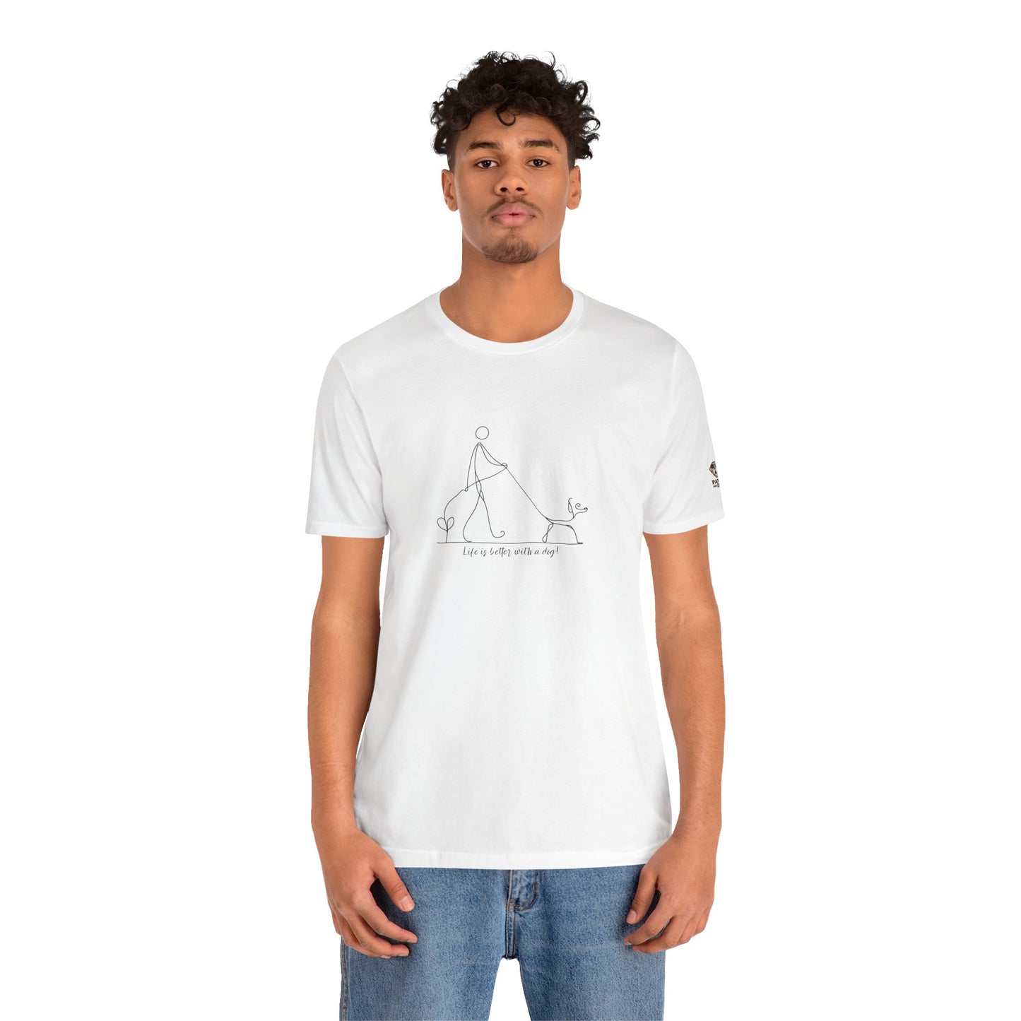 Life Is Better With a Dog Short Sleeve Tee