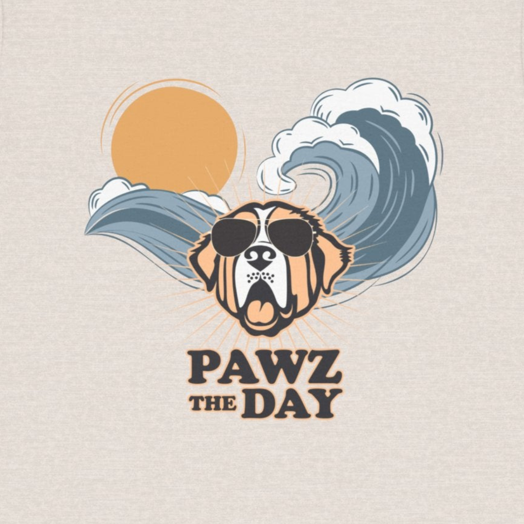 Catch The Wave Pawz The Day T-Shirt