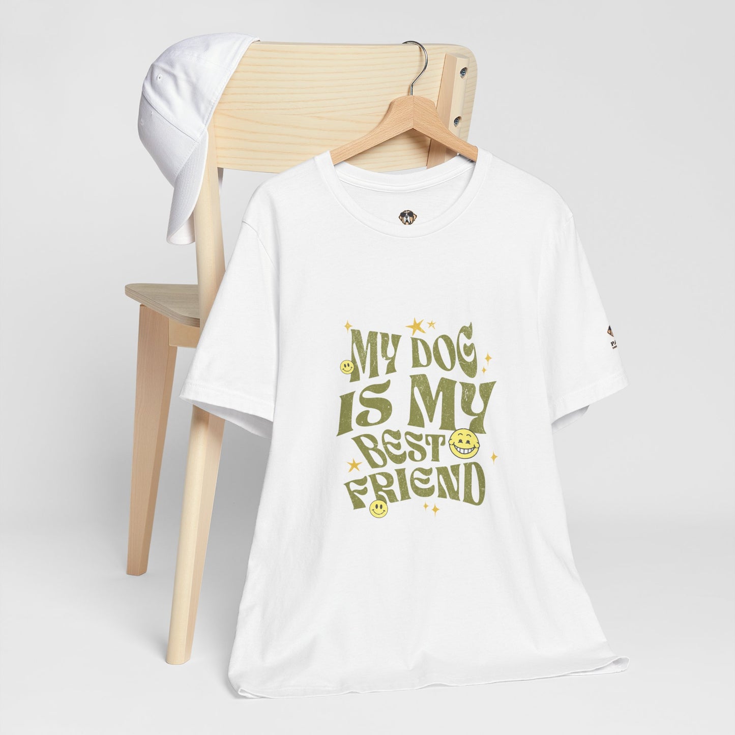 My Dog Is My Best Friend Short Sleeve Tee