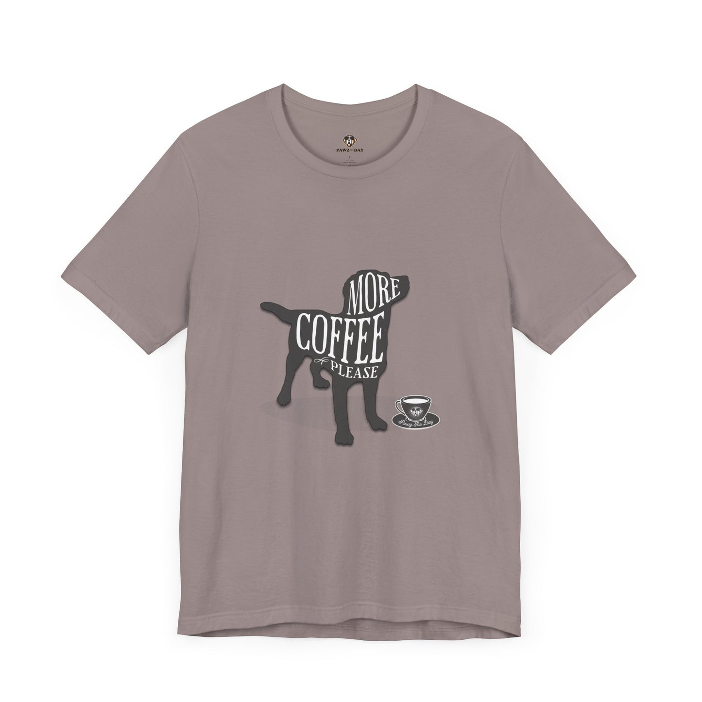 More Coffee Please Dog Tee