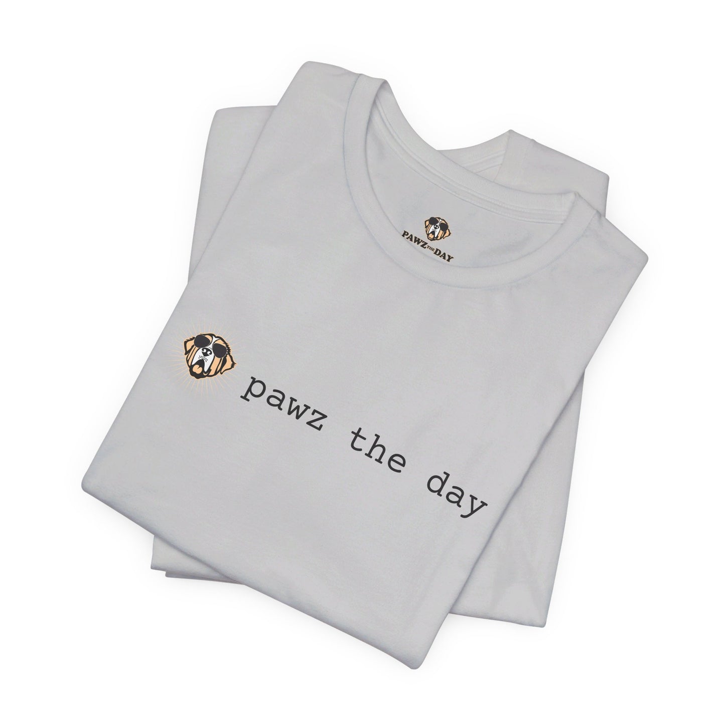 Pawz The Day type Logo Tee