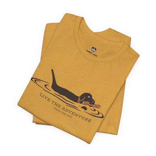 Live The Adventure Dog Tee