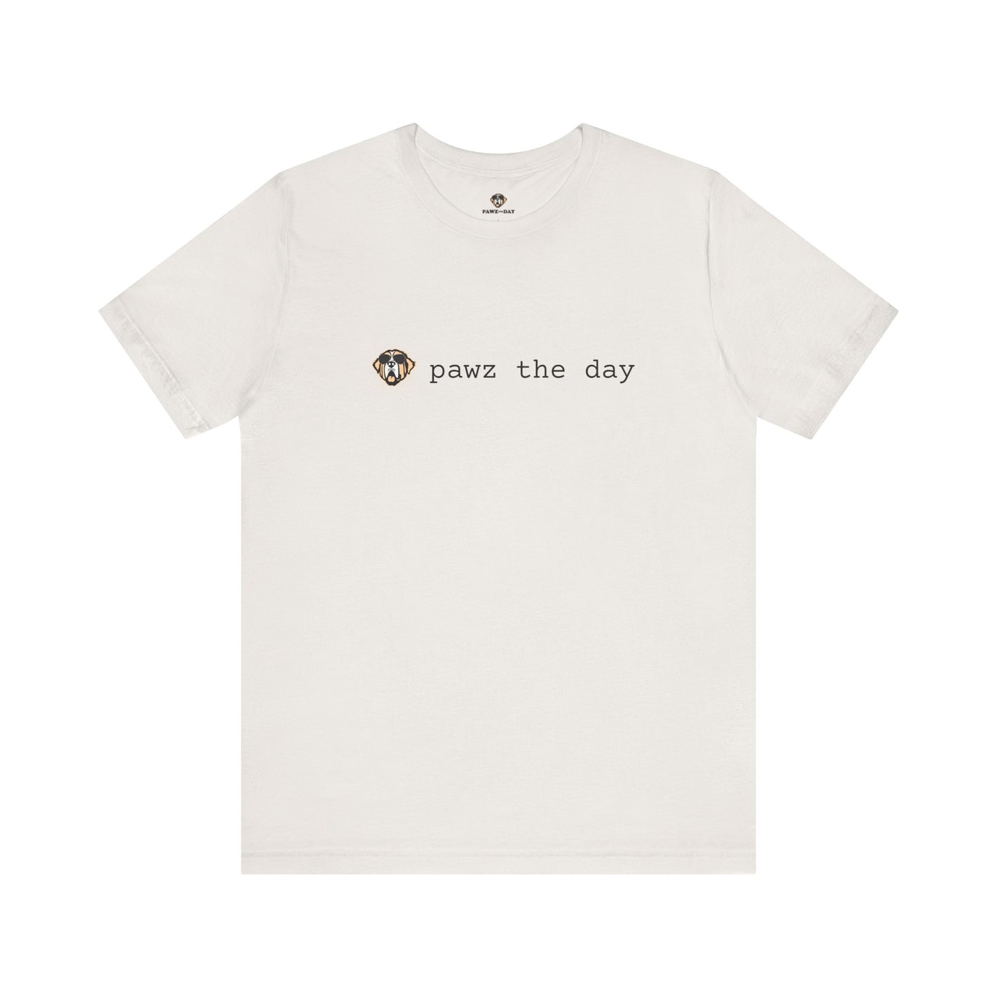 Pawz The Day type Logo Tee