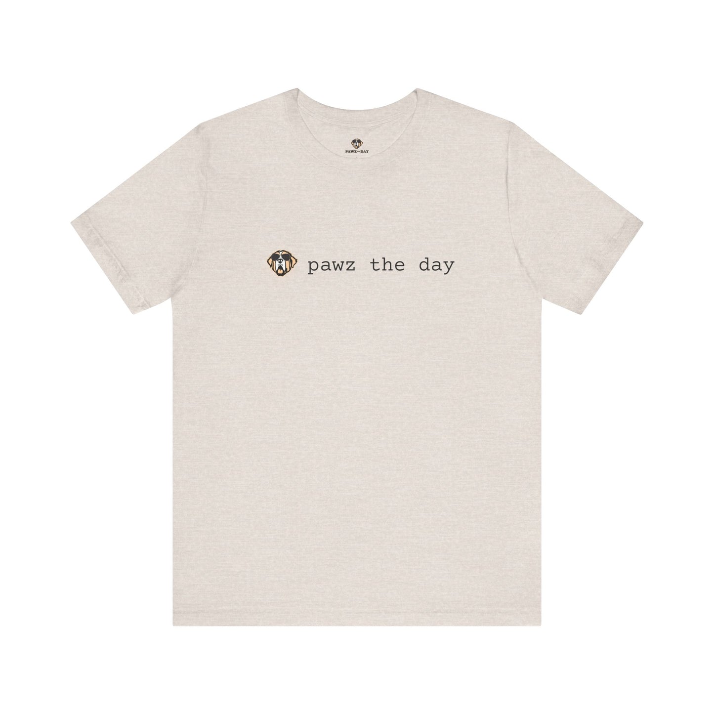 Pawz The Day type Logo Tee