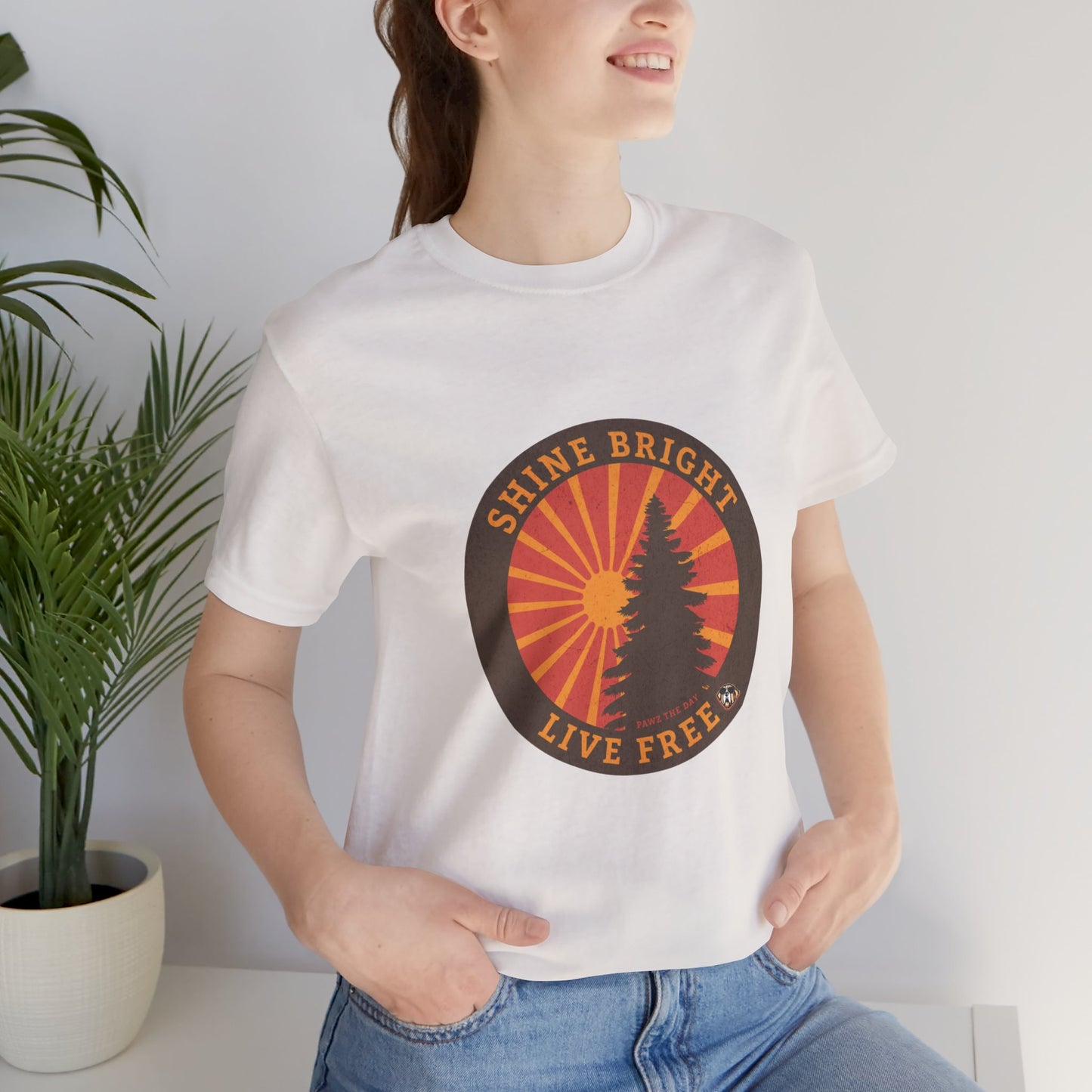 Shine Bright Live Free Tee