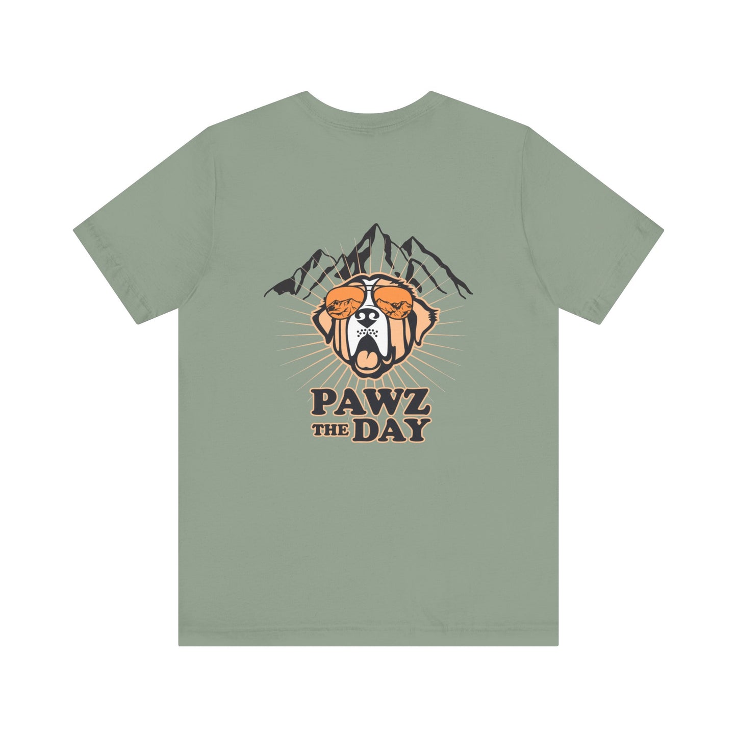 Mountain Lover Pawz The Day T-Shirt