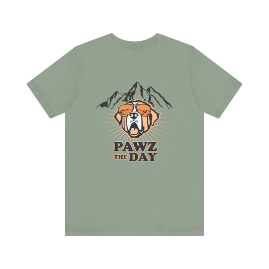 Mountain Lover Pawz The Day T-Shirt