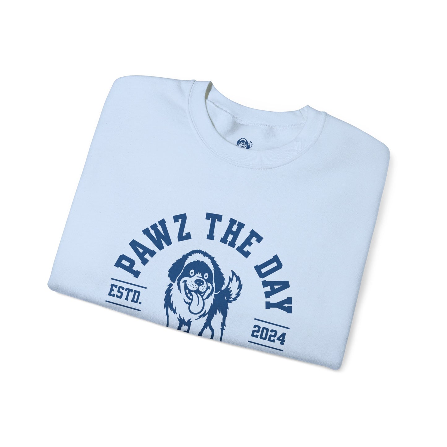 Pawz the Day Varsity Sweatshirt – Made for the Moment