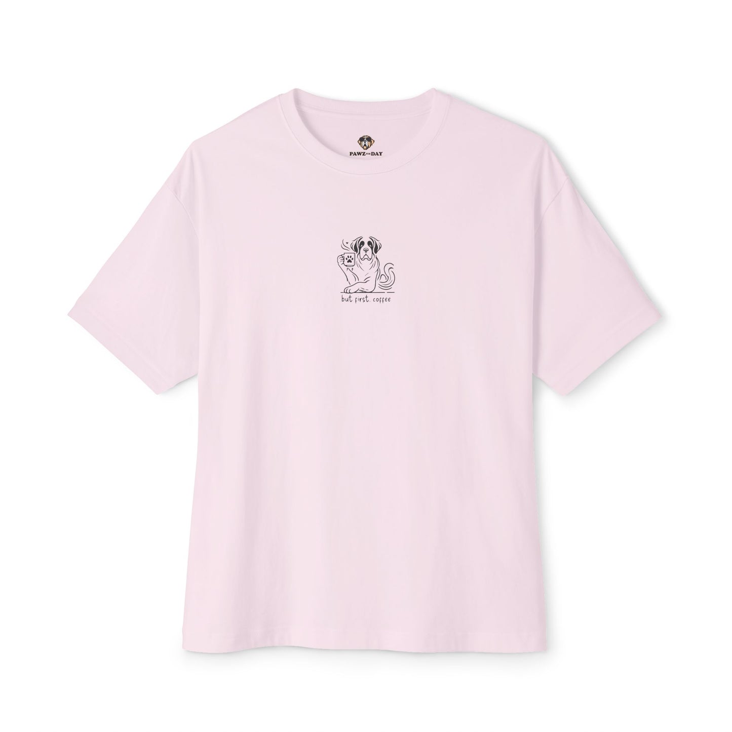 But First, Coffee Oversized Boxy Tee