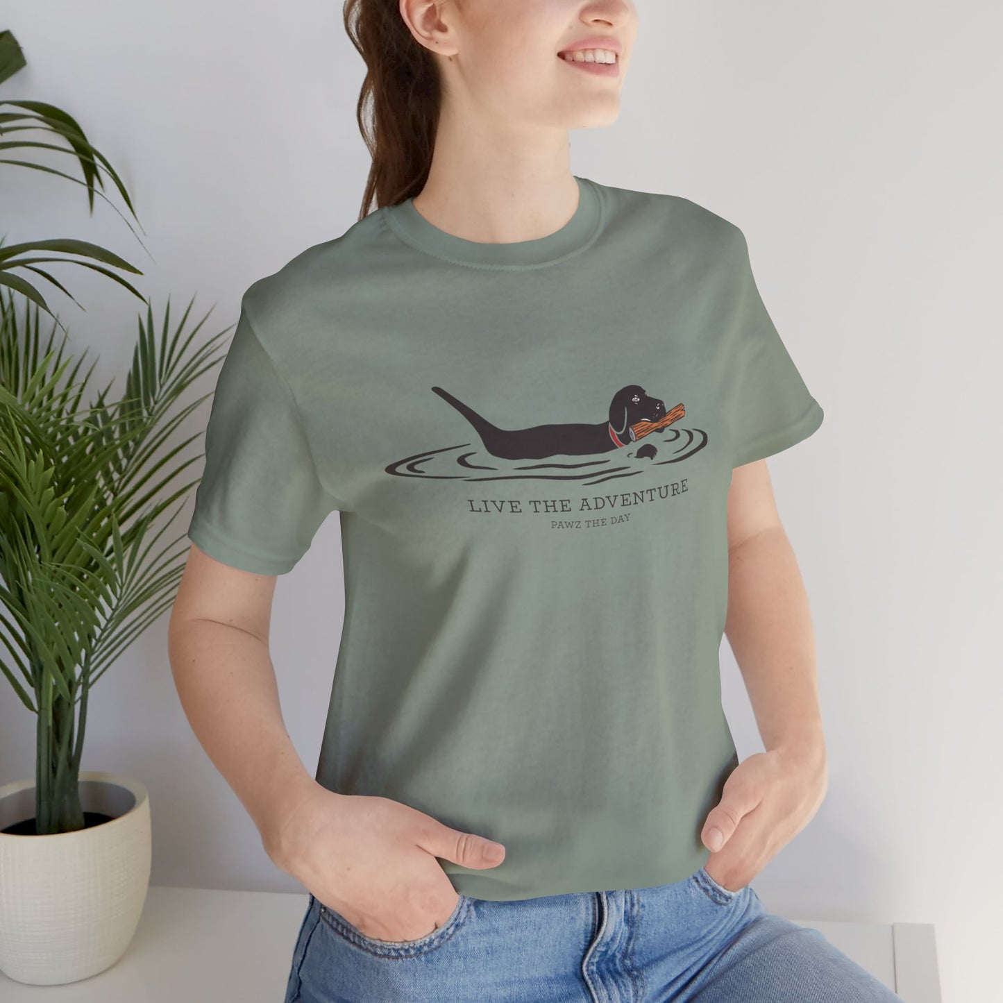 Live The Adventure Dog Tee