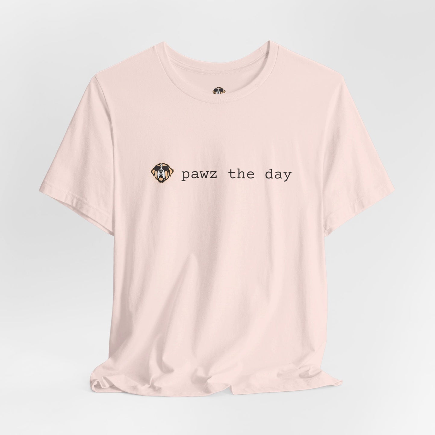 Pawz The Day type Logo Tee