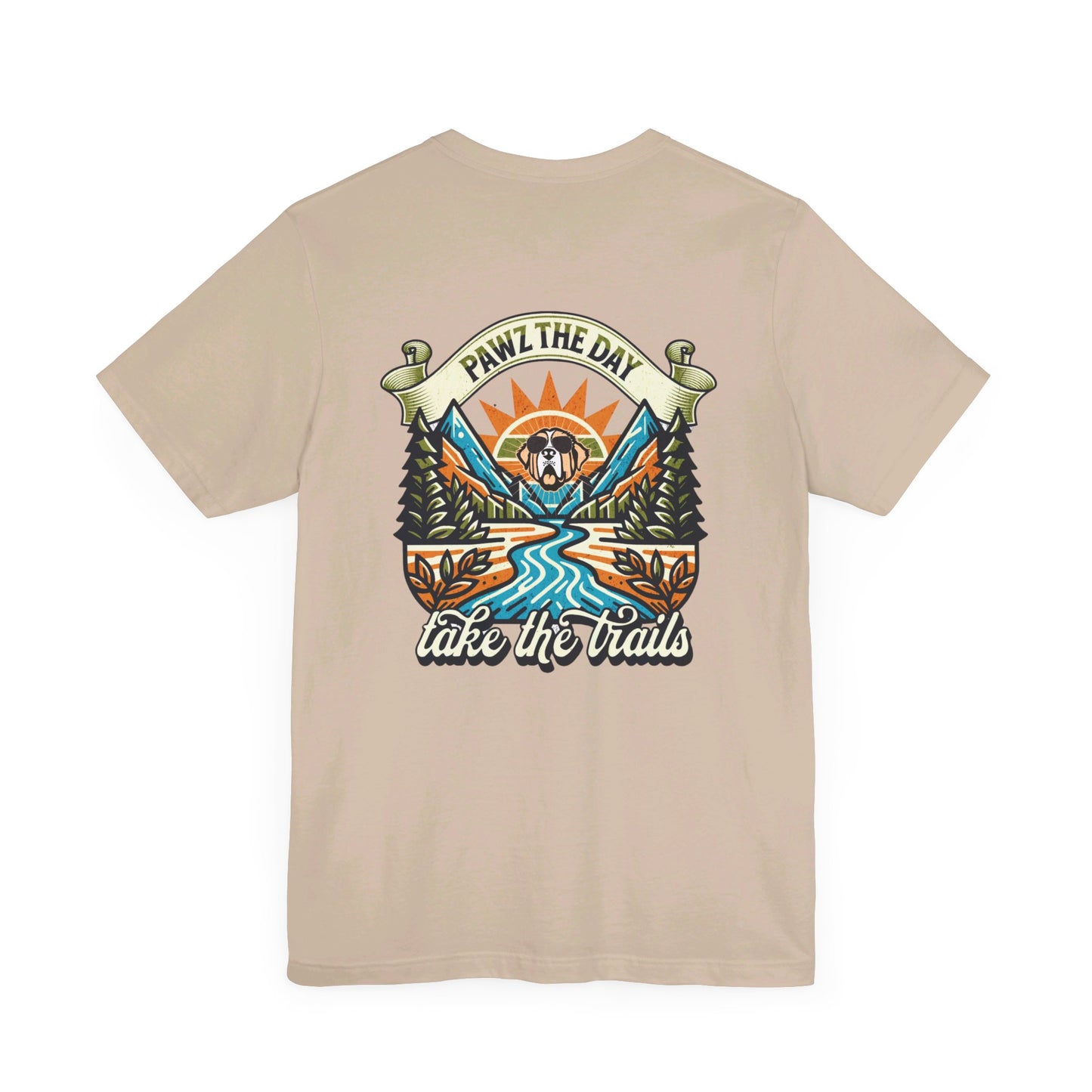 Take The Trails Pawz The Day T-shirt